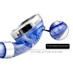 Wasserfilter Duschkopf Home PP Baumwolle Filter Booster Handheld Lotus Flush, Sky Blue, Sky Blue+3 Filter, Transparent, Transparent+3 Filter – Bild 7