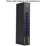 FJGEAR FJ-801AV Audio-Video-Umschalter, 8 Eingänge, 1 Ausgang, CVBS-Umschalter – Bild 4