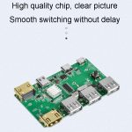 FJGEAR FJ-TYH201 Typ-C / HDMI KVM-Switch mit Desktop-Controller – Bild 8