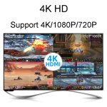 FJGEAR FJ-401HK 4 Ports HDMI KVM Video Splitter mit IR-Fernbedienung – Bild 5