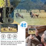 4K 4G Outdoor-Track-Kamera, Fernsteuerung über Mobiltelefon, um jederzeit Fotos/Videos anzusehen, HC-940Pro-Li – Bild 9