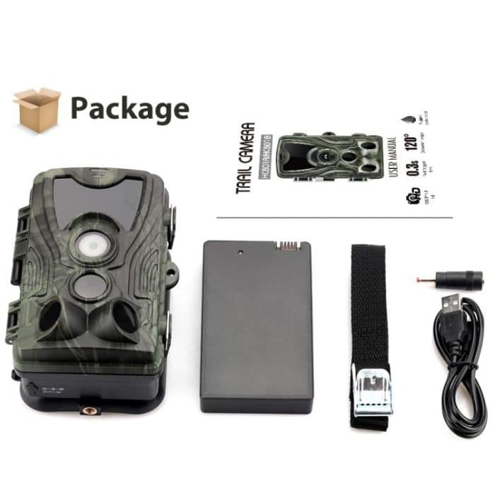 Outdoor-Infrarot-Nachtsicht-Lithium-Batterie-Überwachungskamera mit EU-Stecker-Adapter, HC-801A-Li – Bild 2