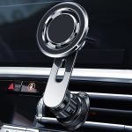 720 Grad drehbarer Luftauslass-Autotelefonhalter, universelle magnetische Navigationshalterung