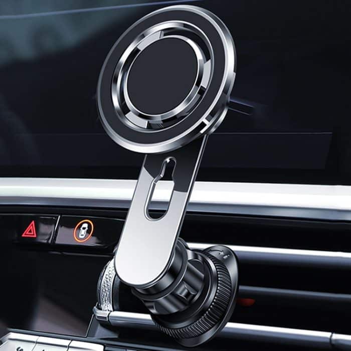 720 Grad drehbarer Luftauslass-Autotelefonhalter, universelle magnetische Navigationshalterung – Bild 1