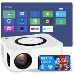 Home HD Projektor 1080P Bluetooth WIFI Handy Smart Projektor, US Plug, EU Plug, UK Plug, AU Plug