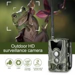 4K 4G Outdoor-Jagdkamera-App, Fernsteuerung über das Mobiltelefon, um jederzeit Fotos und Videos anzusehen, EU Plug, US Plug, AU Plug – Bild 6