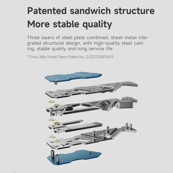 Nextool 6-in-1-Multifunktions-Mini-Schraubenschlüssel, tragbarer Klappmesser, Feile, Schraubendreher, Flaschenöffner, NE20238 – Bild 4