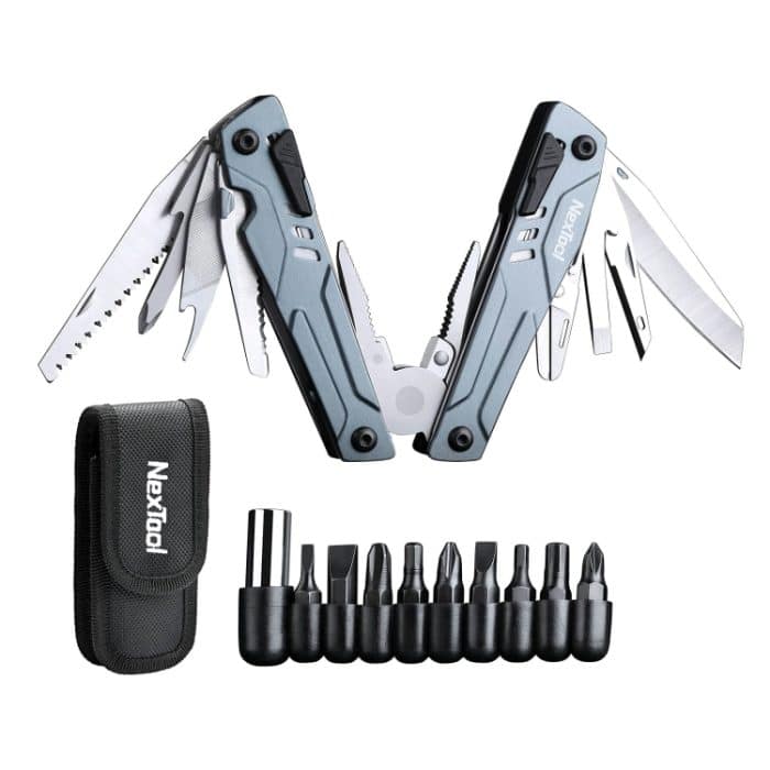 Nextool 14-in-1-Multifunktionswerkzeug-Bit-Set, Klappzange, Camping, Wandern, Schere, Öffner, Ne20223 – Bild 2