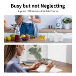 5-Zoll-HD-Babyphone, kabellose WLAN-Babypflegekamera, EU Plug, US Plug, UK Plug, AU Plug – Bild 6