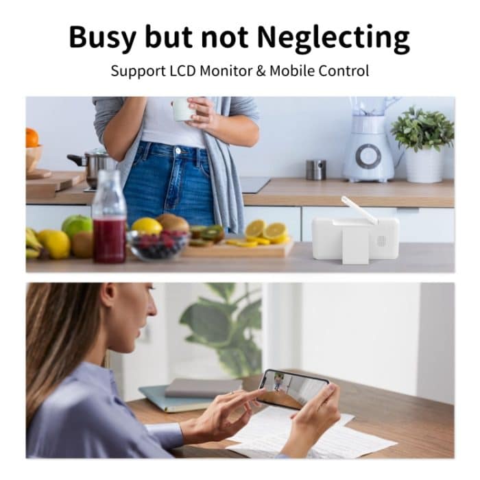 5-Zoll-HD-Babyphone, kabellose WLAN-Babypflegekamera, EU Plug, US Plug, UK Plug, AU Plug – Bild 6