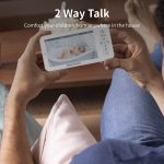 5-Zoll-HD-Babyphone, kabellose WLAN-Babypflegekamera, EU Plug, US Plug, UK Plug, AU Plug – Bild 10