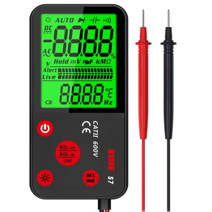 TBD0604088001.jpg BSIDE ADMS7 Smart Thin Digital Multimeter zählt DC AC Voltmeter, Standard Charging Model, Charging Model With Tool Package – Bild 1