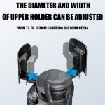 Multifunktionaler Auto-Wasserbecherhalter, Getränkehalter mit Schalterverriegelung, Small, Large – Bild 2