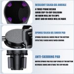 Multifunktionaler Auto-Wasserbecherhalter, Getränkehalter mit Schalterverriegelung, Small, Large – Bild 6