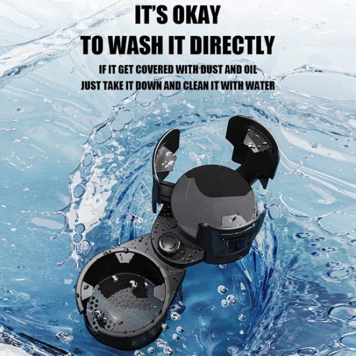 Multifunktionaler Auto-Wasserbecherhalter, Getränkehalter mit Schalterverriegelung, Small, Large – Bild 7