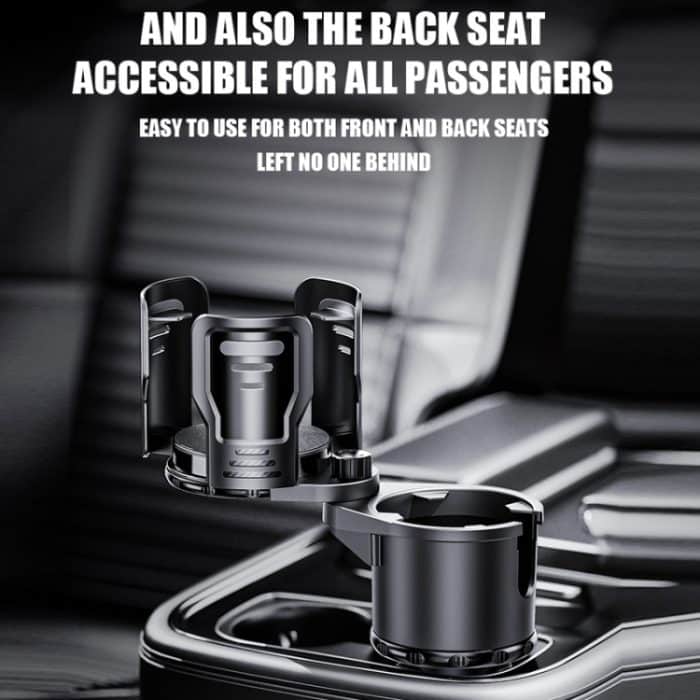 Multifunktionaler Auto-Wasserbecherhalter, Getränkehalter mit Schalterverriegelung, Small, Large – Bild 10