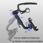 Auto-Sonnenblenden-Klemme, multifunktionale Armaturenbrett-Handyhalterung – Bild 6