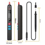 BSIDE Z5 Smart Pen Multimeter Hintergrundbeleuchtung LCD 6000 zählt automatischer Spannungsdetektor – Bild 2