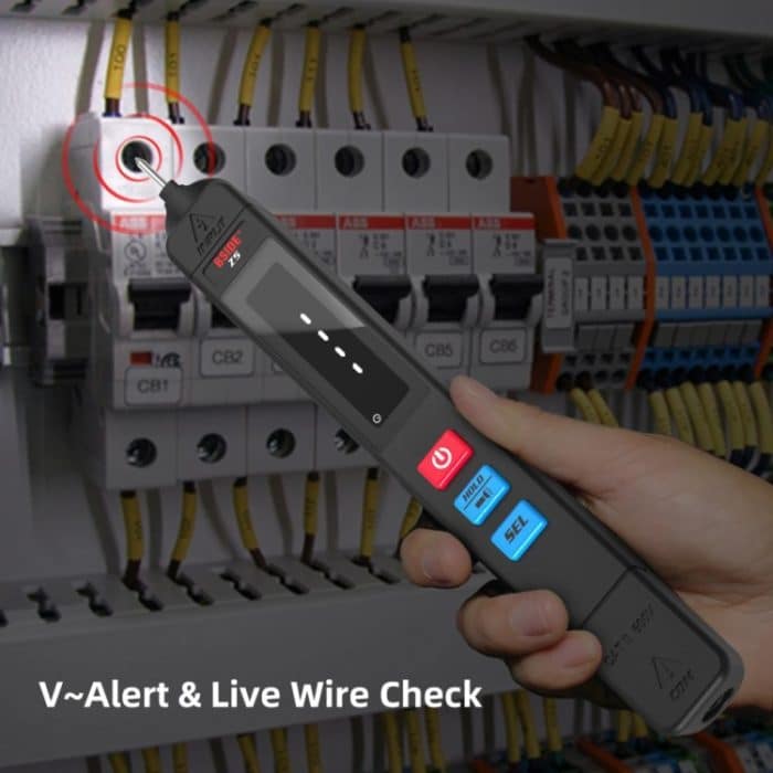 BSIDE Z5 Smart Pen Multimeter Hintergrundbeleuchtung LCD 6000 zählt automatischer Spannungsdetektor – Bild 11