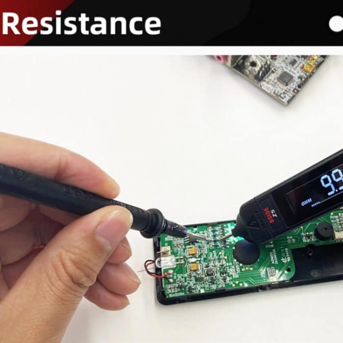 BSIDE Z5 Smart Pen Multimeter Hintergrundbeleuchtung LCD 6000 zählt automatischer Spannungsdetektor – Bild 10