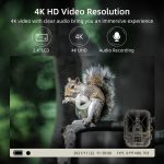 50MP + 4K Outdoor Regen Nebel Prävention Infrarot Tracking Jagd Kamera mit EU Stecker Adapter, HC-940A-Li – Bild 8