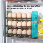Kühlschrank-Flip-Type-Eier-Aufbewahrungsregal, Eier-Frischhaltebox, Small, Medium, Large – Bild 7