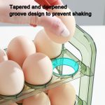 Kühlschrank-Flip-Type-Eier-Aufbewahrungsregal, Eier-Frischhaltebox, Small, Medium, Large – Bild 9