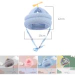 Bambus Libelle Baby Kleinkind Anti-Fall-Kissen Schutzpolster, Gray, Pink, Blue, Camouflage – Bild 2