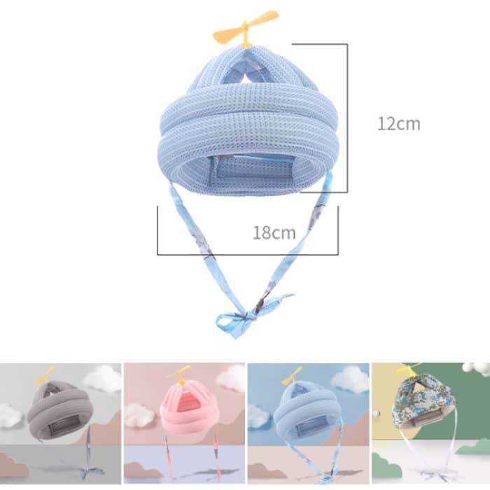 Bambus Libelle Baby Kleinkind Anti-Fall-Kissen Schutzpolster, Gray, Pink, Blue, Camouflage – Bild 2