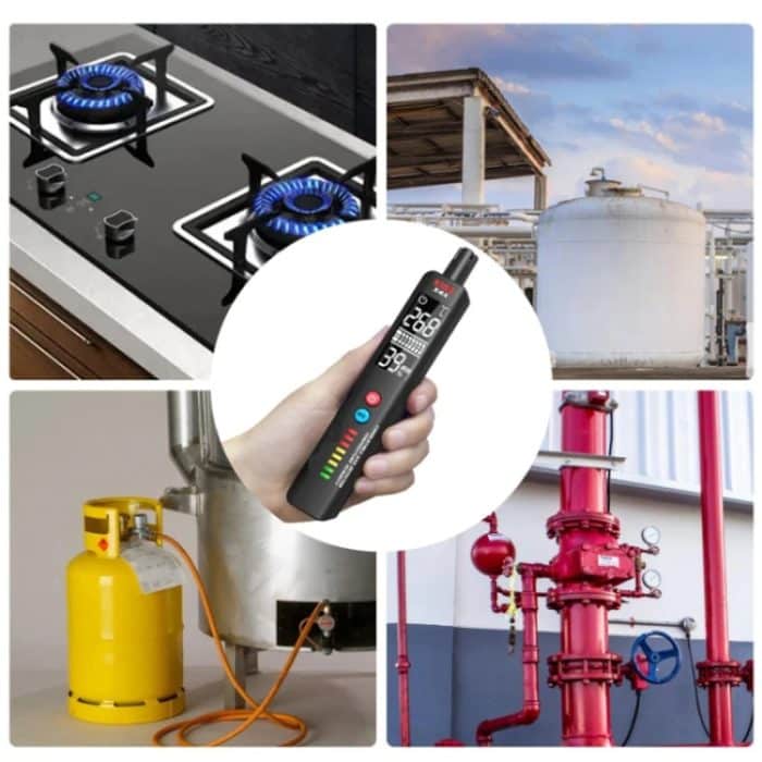 BSIDE X4A Tragbarer Detektor für brennbare Gase, Gasleckalarm – Bild 10