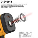 BSIDE H3 Hochtemperatur-Infrarot-Thermometer, handliches, berührungsloses Thermometer – Bild 3