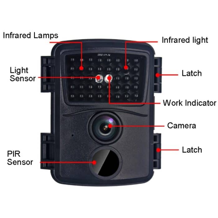 PR600B 20MP 1080P HD Infrarot Kamera Outdoor Jagd Kamera 38 Infrarot Licht Überwachung Kamera – Bild 6