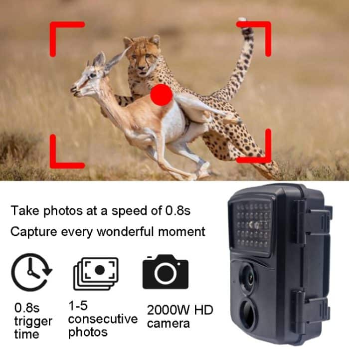 PR600B 20MP 1080P HD Infrarot Kamera Outdoor Jagd Kamera 38 Infrarot Licht Überwachung Kamera – Bild 9