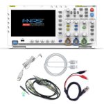 FNIRSI 2-in-1-Zweikanal-Digitaloszilloskop mit 100 M Bandbreite, 1GS-Abtastsignalgenerator, EU-Stecker, 1014D, 1014D +P4100 Probe