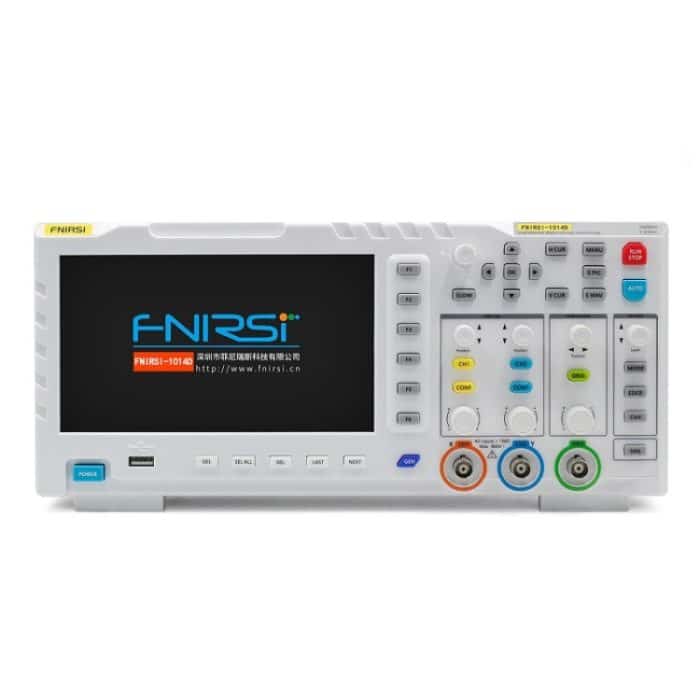 FNIRSI 2-in-1-Zweikanal-Digitaloszilloskop mit 100 M Bandbreite, 1GS-Abtastsignalgenerator, EU-Stecker, 1014D, 1014D +P4100 Probe – Bild 2