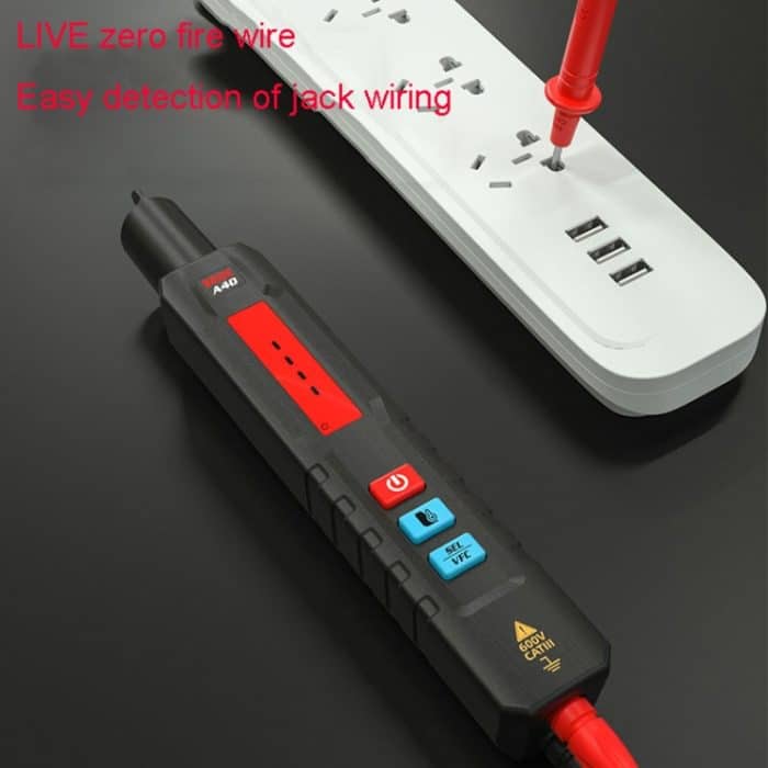 BSIDE A40 Infrarot-Thermometer, elektrischer Stifttyp, intelligentes Multimeter, VFC-Inverter-Spannungsprüfer, A40 – Bild 13