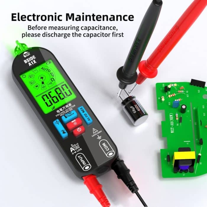 BSIDE A1X Lademodell Mini Digital Electric Pen Intelligentes automatisches Merit-Multimeter, BSIDE A1X Standard, BSIDE A1X With Tool Pack – Bild 8