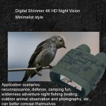 4K HD Infrarot-Doppelrohr-Teleskop-Nachtsichtinstrument, Y6-C – Bild 8