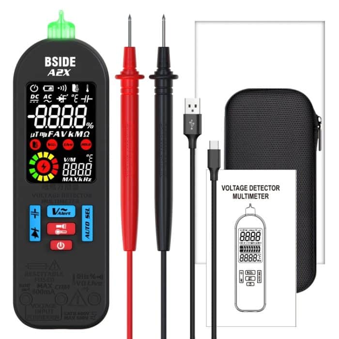 BSIDE A2X Mini-Digitalstift, Auto-Ranging-Multimeter-Lademodell – Bild 13