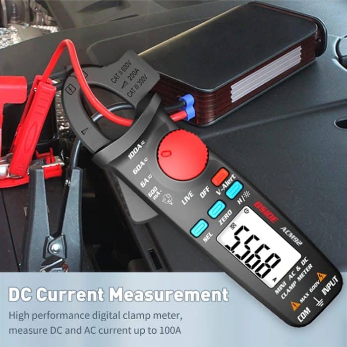 BSIDE ACM92 Digitaler Zangenmultimeter Strom- und Spannungstester – Bild 9