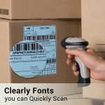 500 Blatt 4×6 Zoll Aufkleber Thermoetikettenpapier für Phomemo PM-246S / PM-241BT / D520BT, Folding White, Folding Rose Red, Folding Pink, Folding Light Blue, Folding Purple, Folding Yellow, Roll Paper White – Bild 6