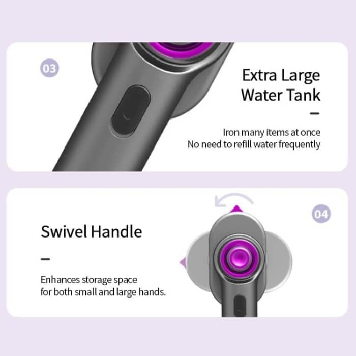 30 W Mini-Dampfgarer, drehbares, klappbares Eisen, Isolierung, Verbrühschutz, Kleidungsstück, EU Plug, US Plug – Bild 10