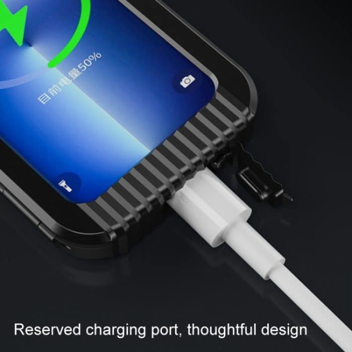 Fahrrad Motorrad Outdoor Sport Radfahren Handy wasserdichte Tasche, Handlebar With Rope, Rearview Mirror With Rope, Handlebar, Rearview Mirror – Bild 11