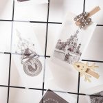 3 Rollen/Packung Phomemo 50 mm durchscheinende Unterseite, schwarze Worte, selbstklebendes Drucker-Etikettendruckpapier für M02/M02S/M02Pro/M03 – Bild 5