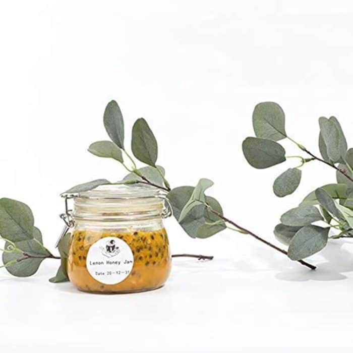 140 Stück/Rolle Phomemo für M110/M200 Drucker 50 x 50 mm runde selbstklebende Thermoetiketten – Bild 3