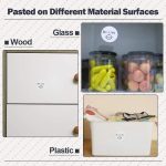 180 Stück/Rolle Phomemo für M110/M200 Drucker 40 x 40 mm runde selbstklebende Thermoetiketten – Bild 6