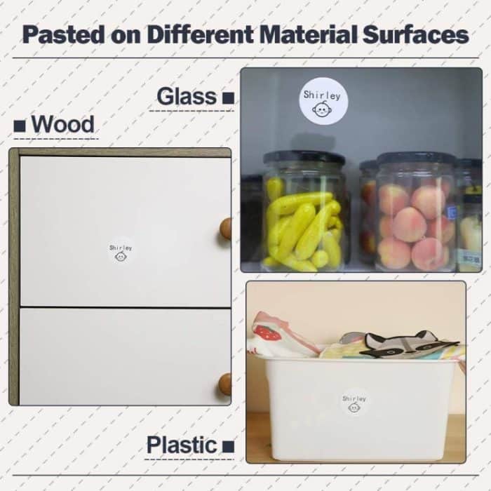 180 Stück/Rolle Phomemo für M110/M200 Drucker 40 x 40 mm runde selbstklebende Thermoetiketten – Bild 6