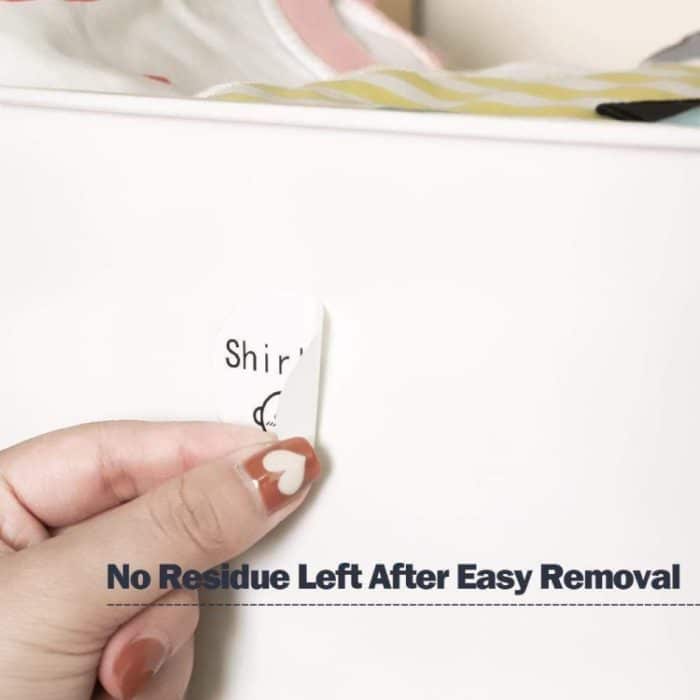 200 Stück/Rolle Phomemo für M110/M200 Drucker 30 x 30 mm runde selbstklebende Thermoetiketten – Bild 3