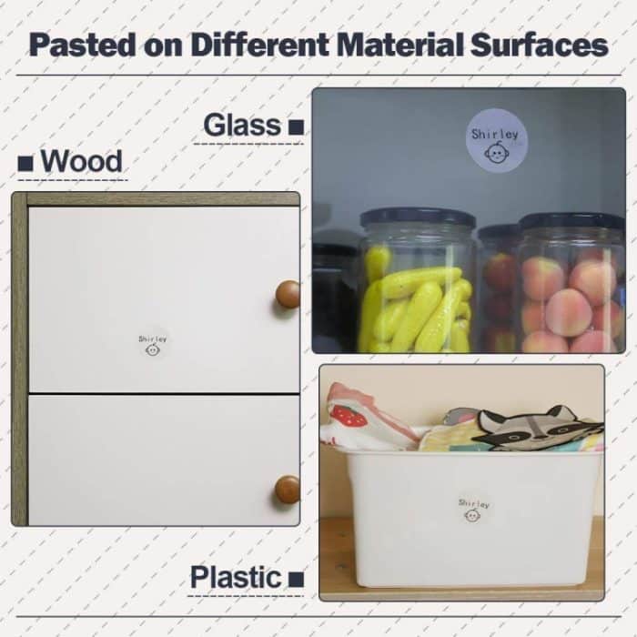 180 Stück/Rolle Phomemo für M110/M200 Drucker, 40 x 40 mm, kreisförmig, transparent, selbstklebend – Bild 5