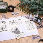 Für Phomemo M02 / M02S / M02 Pro 3 Rollen / Packung 53 mm 10 Jahre Augenschutz Beige Aufkleber Thermopapier – Bild 4